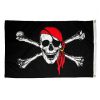 Piratenflagge Mit Kopftuch Klein - Maskworld bestimmt für Piratenflagge Ausdrucken