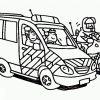 Polizeiauto Ausmalbilder Für Kinder bestimmt für Polizeiauto Ausmalbilder