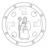 Saint Nicholas Mandala | St Nicholas Day, Saint Nicholas bei Samichlaus Zum Ausmalen