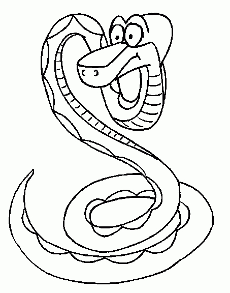 Schlangen Ausmalbilder | Animaatjes.de bestimmt für Ausmalbilder Schlangen