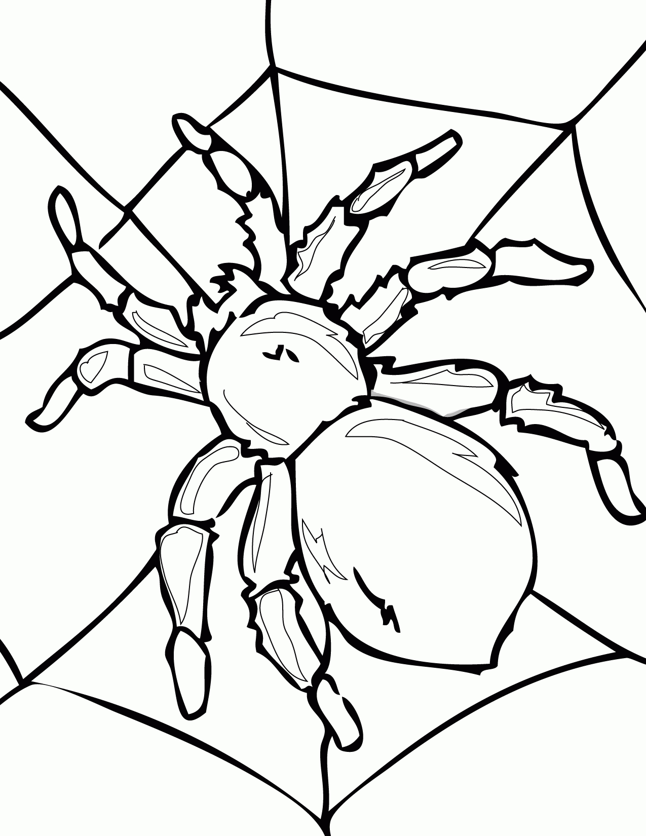 Spinne: Ausmalbilder &amp; Malvorlagen - 100% Kostenlos verwandt mit Spinnen Zum Ausdrucken