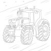 Traktor Ausmalbild- Ausmalbilder Von Autos Und Fahrzeugen bei Traktor Ausmalbilder