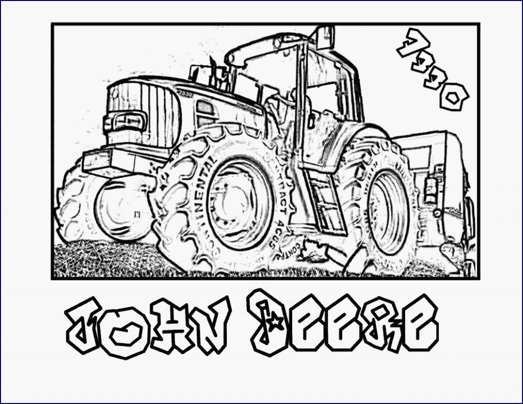 Traktor Fendt Ausmalbilder Trecker - Traktor Ausmalbilder mit Traktor Ausmalbilder