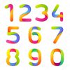Vorlage: Zahlendesign — Stockvektor © Kaer_Dstock #81300716 in Knetvorlagen Zum Ausdrucken