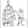 Weihnachtsmann Weihnachtsbaum Geschenke - Ausmalbild mit Ausmalbild Weihnachtsbaum