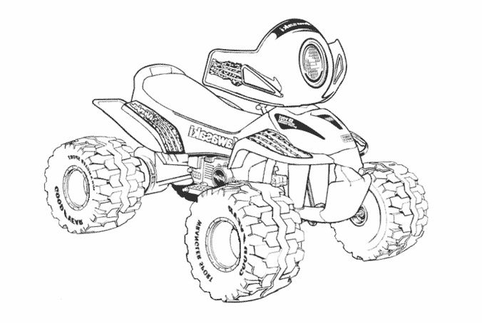 10 Beau De Quad A Colorier Image | Image Coloriage ganzes Quad Coloriage