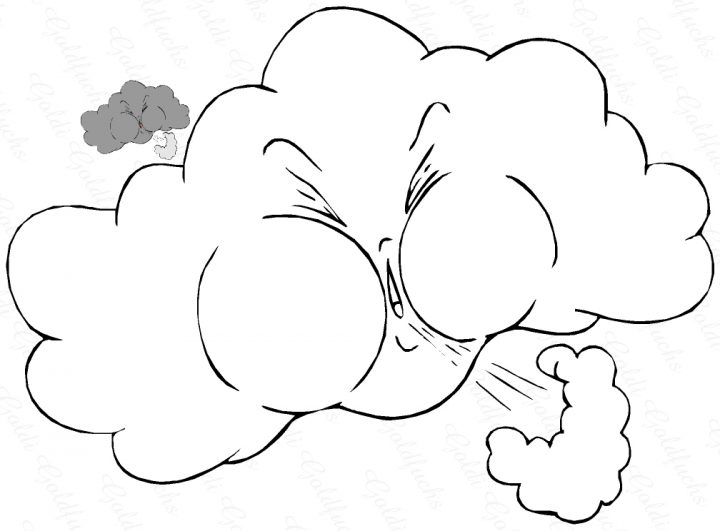 121 Dessins De Coloriage Nuage À Imprimer verwandt mit Coloriage Dessin Nuage