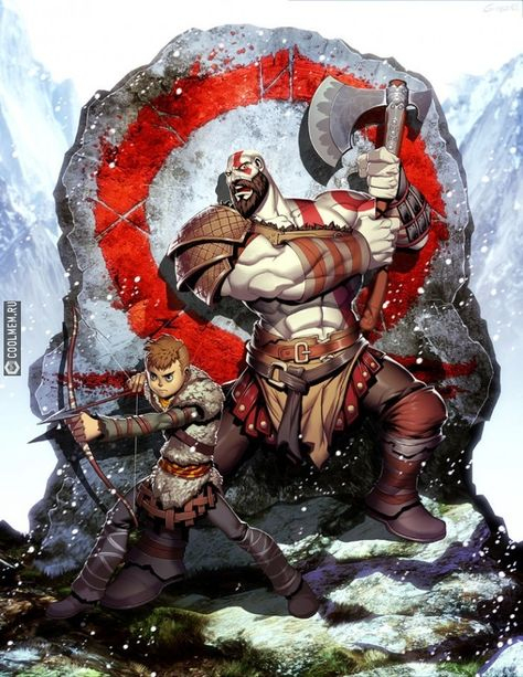 160 Idées De Kratos God Of War | Jeux Video, Dieu De La ganzes Coloriage Dessin Kratos