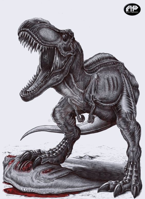 40 T-Rex Malen verwandt mit T Rex Bild Kinder