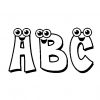 Abc Malvorlagen - Alphabet Kinder Für Ausmalbilder » Super innen Kinder Bilder Vorlage