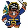 Af07 Pirat Comic Aufnäher Bügelbild Kinder Applikation ganzes Piraten Bilder Kinder