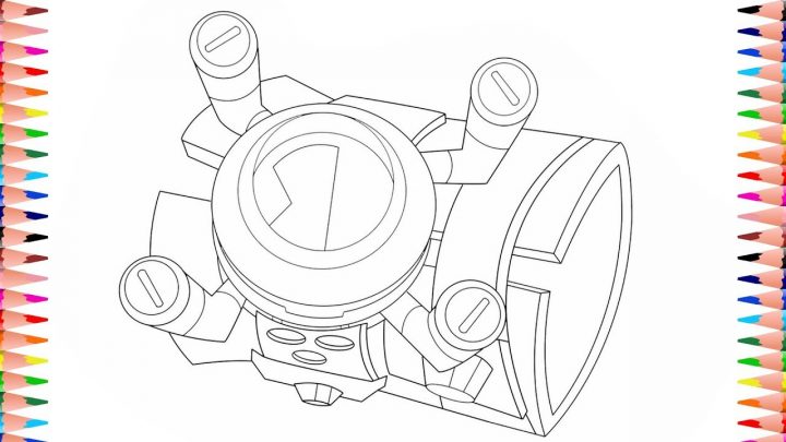 Ben 10 Omniverse Omnitrix Coloring Pages - Coloring And mit Dessin Ben 10 Coloriage Omnitrix