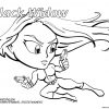 Black Widow Fan Draw Coloring Pages Printable über Coloriage Dessin Black Widow