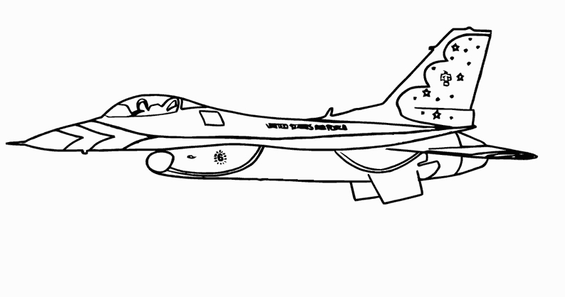 Coloriage Avion Militaires #141052 (Transport) - Album De über Coloriage Dessin Avion