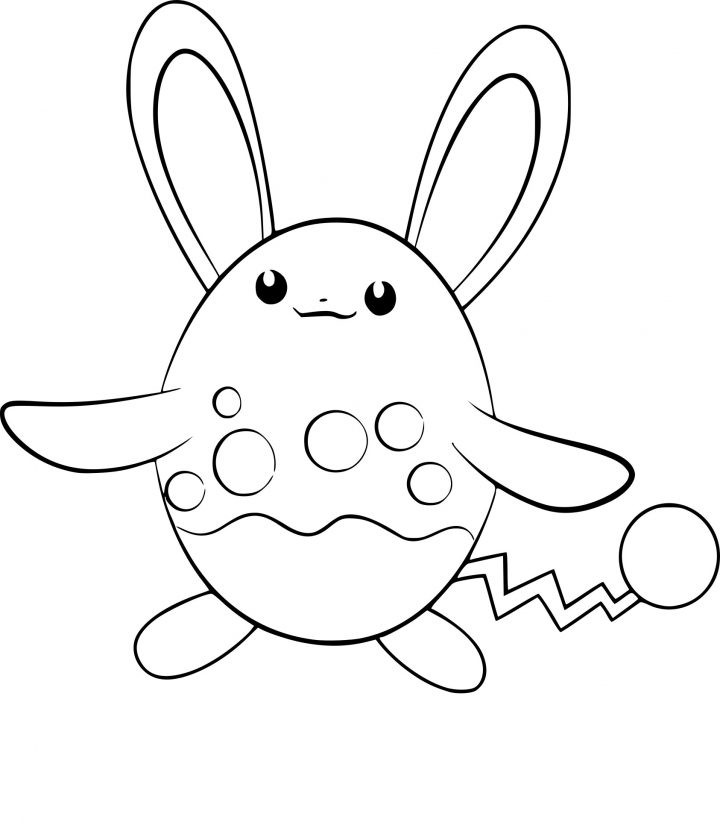 Coloriage Azumarill Pokemon À Imprimer mit Coloriage Dessin Pokemon