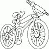 Coloriage Bicyclette En Couleur Dessin Gratuit À Imprimer bestimmt für Coloriage Dessin Vtt