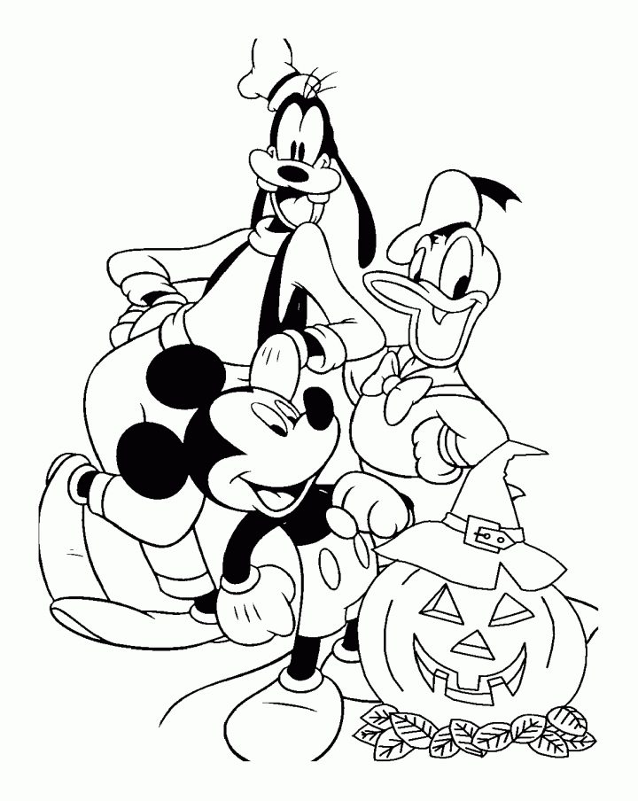 Coloriage Disney Halloween À Imprimer Sur Coloriages bestimmt für Imprimer Coloriage Disney