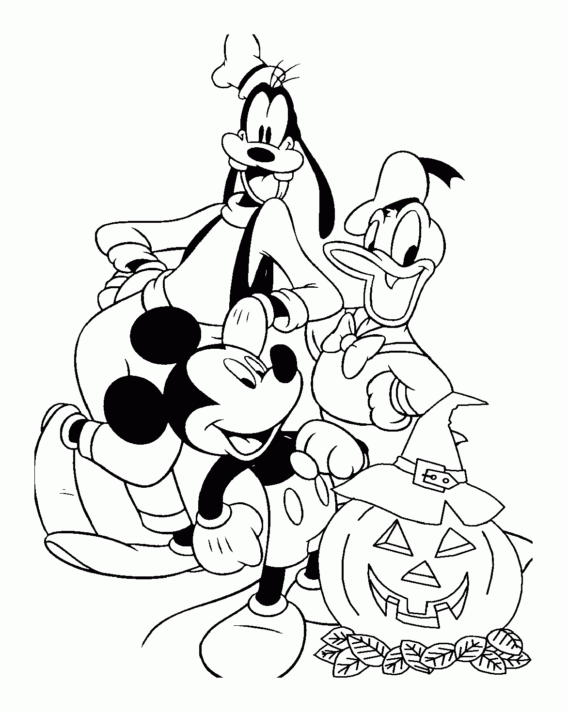 Coloriage Disney Halloween À Imprimer Sur Coloriages bestimmt für Imprimer Coloriage Disney