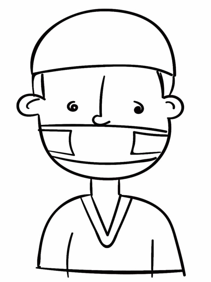 Coloriage Docteur, Médecin, Infirmier, Infirmière : 40 Dessins innen Coloriage Dessin Infirmière