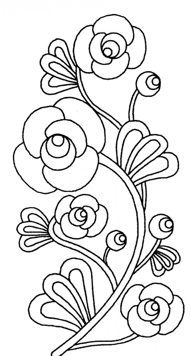 Coloriage Fleur Gratuit À Imprimer Liste 20 À 40 für Coloriage Dessin Fleurs