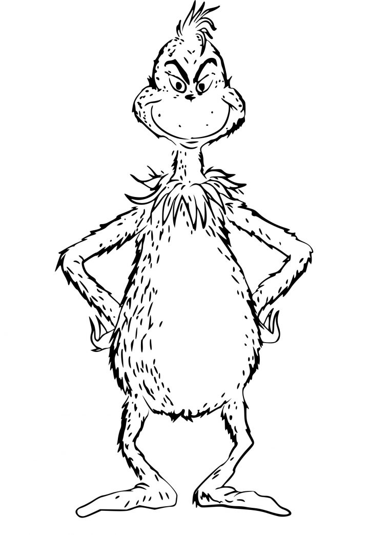 Coloriage Le Grinch Gratuit À Imprimer bei Coloriage Dessin Animé À Imprimer Gratuit