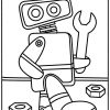 Coloriage Mon Petit Robot | Robot Quilt, Robots Drawing mit Coloriage Dessin Robot