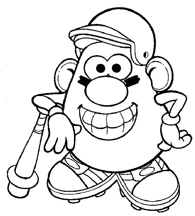 Coloriage Monsieur Patate #45139 (Films D'Animation ganzes M À Colorier