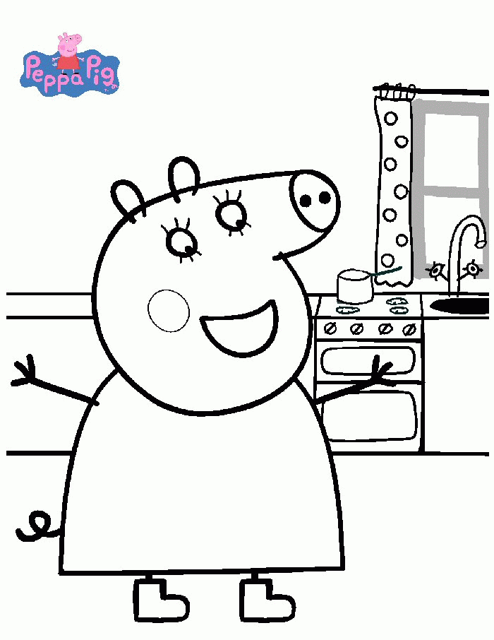 Coloriage Peppa Pig À Imprimer Pour Les Enfants - Cp20468 bestimmt für Peppa Pig Coloriage Enfant Malette Dessin Enfant