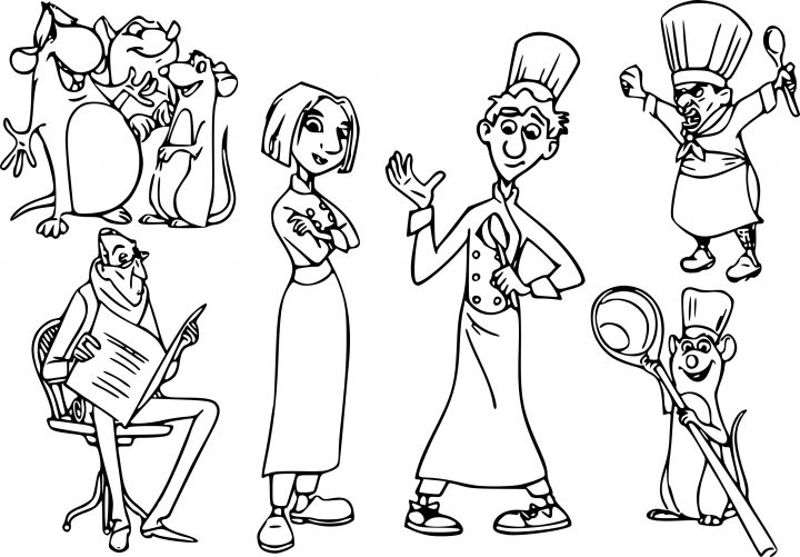 Coloriage Ratatouille Disney À Imprimer bei Coloriage Dessin Disney