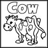 Coloriage Vache #13223 (Animaux) - Album De Coloriages mit Coloriage Dessin Vache