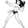 Coloriage Wonder Woman #74558 (Super-Héros) - Album De bestimmt für Wonder Woman Dessin A Colorier