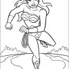 Coloriage - Wonder Woman Coure Très Vite für Dessin Coloriage Wonder Woman