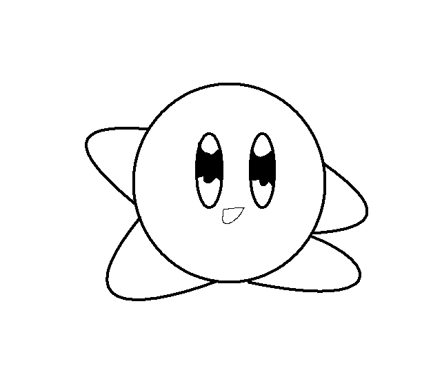 Coloriages À Imprimer : Kirby, Numéro : 262501 bestimmt für Coloriage Dessin Kirby
