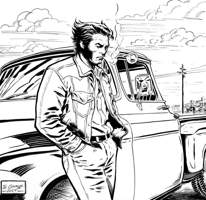 Coloriages De Wolverine. Imprimer Gratuitement Pour Enfants innen Wolverine Dessin Coloriage