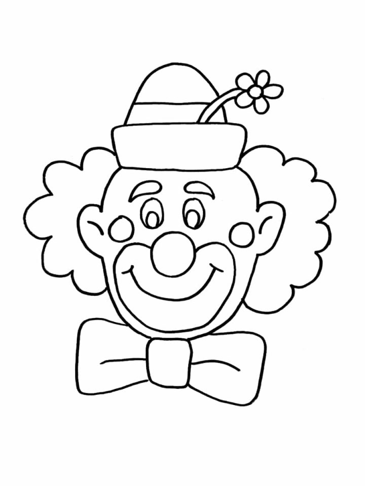 Comment Dessiner Ca Le Clown 2019 - Les Dessins Et Coloriage mit Coloriage Gros Dessin