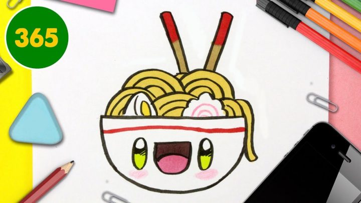 Comment Dessiner Un Ramen Kawaii - Dessins Kawaii Faciles verwandt mit Coloriage Dessin Nourriture Kawaii