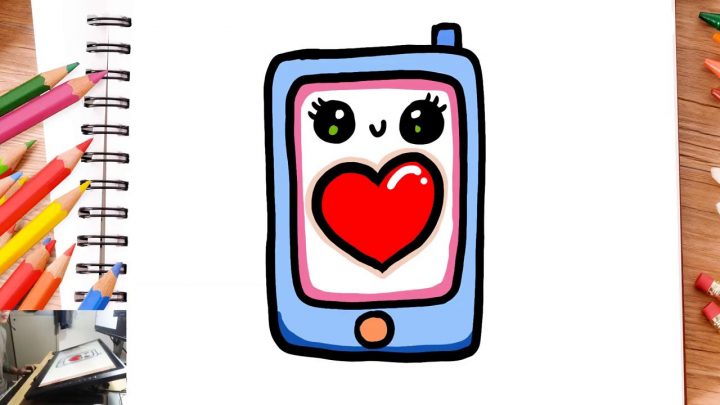 Comment Dessiner Un Téléphone Kawaii Dessin Et Coloriage mit Coloriage Dessin Iphone 11