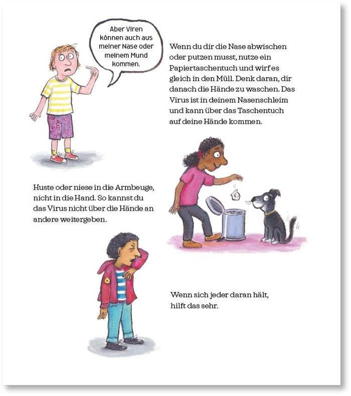 Corona - Ein Buch (Nicht Nur) Für Kinder: Teil 3 bei Kinderbilder Corona