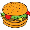 Dessin De Hamburger Complet Colorie Par Membre Non Inscrit in Coloriage Dessin Hamburger