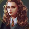 Dessin Harry Potter Hermione Et Ron Kawaii / Dessin De bei Coloriage Dessin Hermione Granger