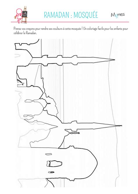 Dessin Mosquée — Téléchargez Des Photos Mosqué Dessin über Coloriage Dessin Mosquée Facile