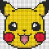 Dessin Pixel Pikachu - Les Dessins Et Coloriage innen Coloriage Dessin Pixel