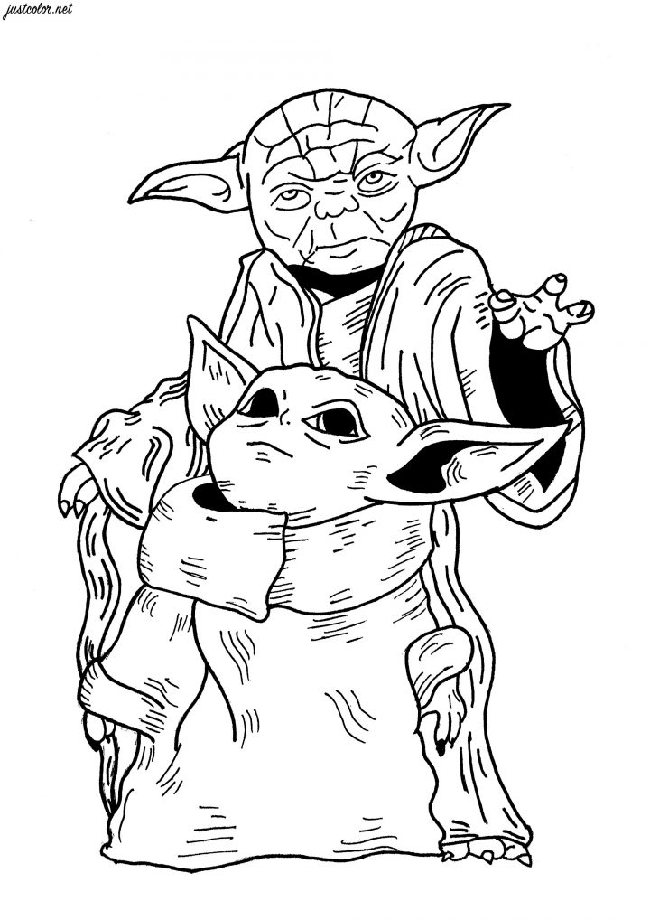 Dessin Yoda - Les Dessins Et Coloriage verwandt mit Dessin Coloriage Simple