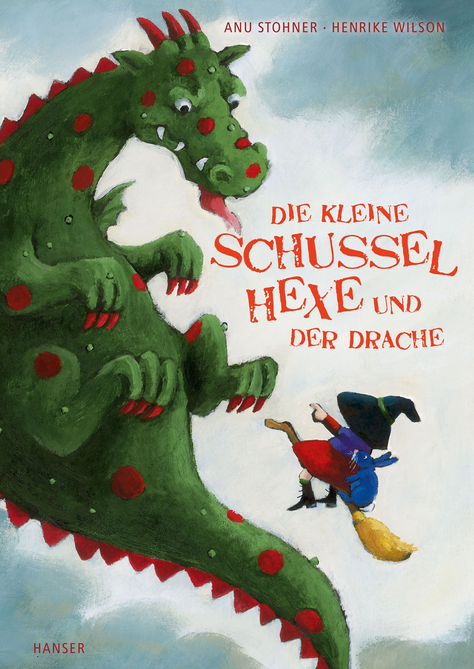 Die Kleine Schusselhexe Und Der Drache | Bilderbuch in Kinder Bilderbuch