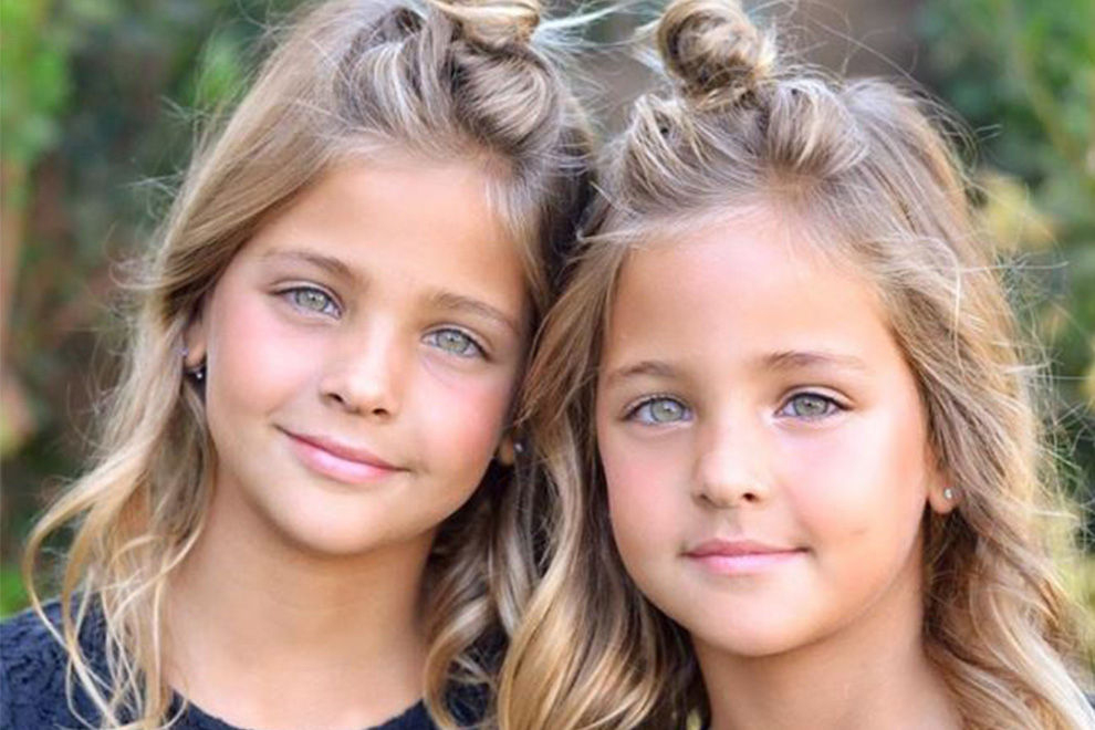 Diese Mädels Sollen Die &quot;Schönsten Zwillinge Der Welt&quot; Sein bestimmt für Hübsche Kinder Bilder
