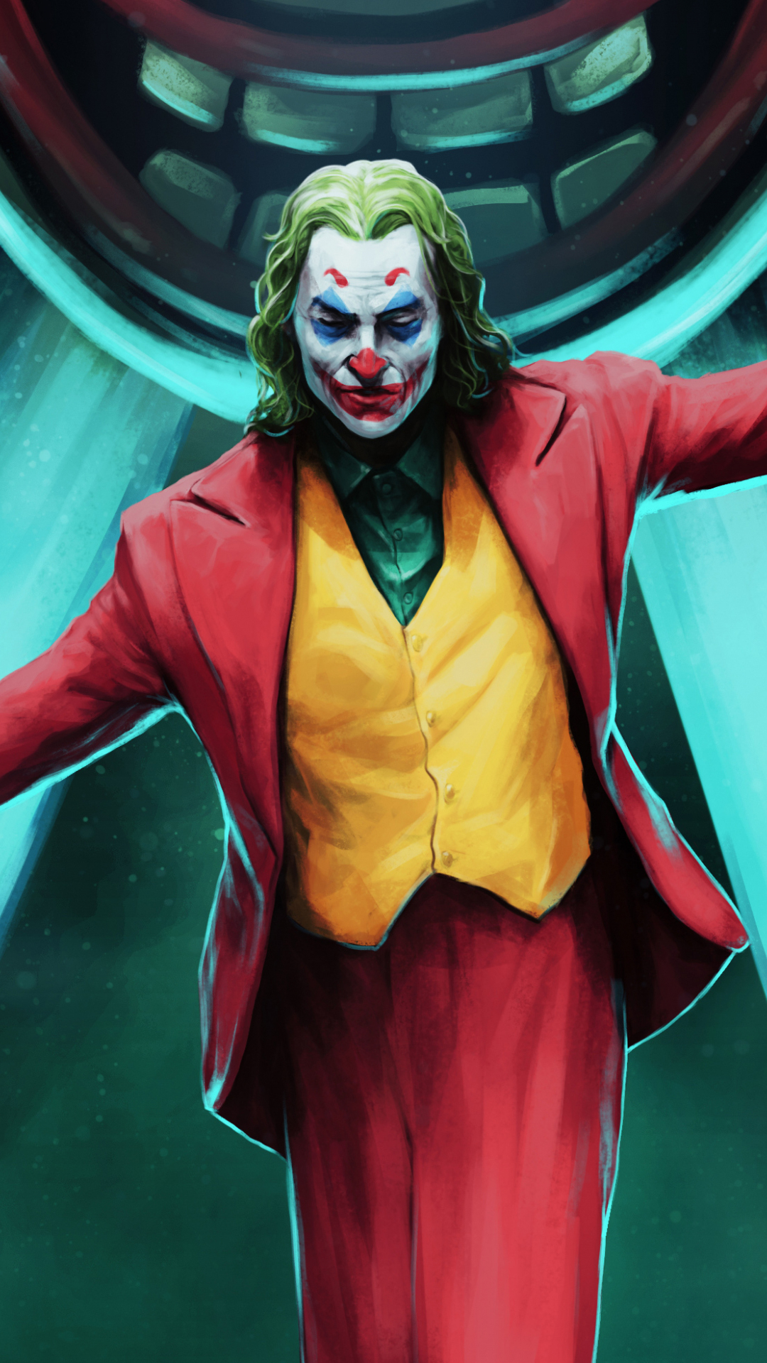 Download 1080X1920 Wallpaper 2019 Movie, Joker, Fan Art mit Joker Dessin Coloriage Joker 2019