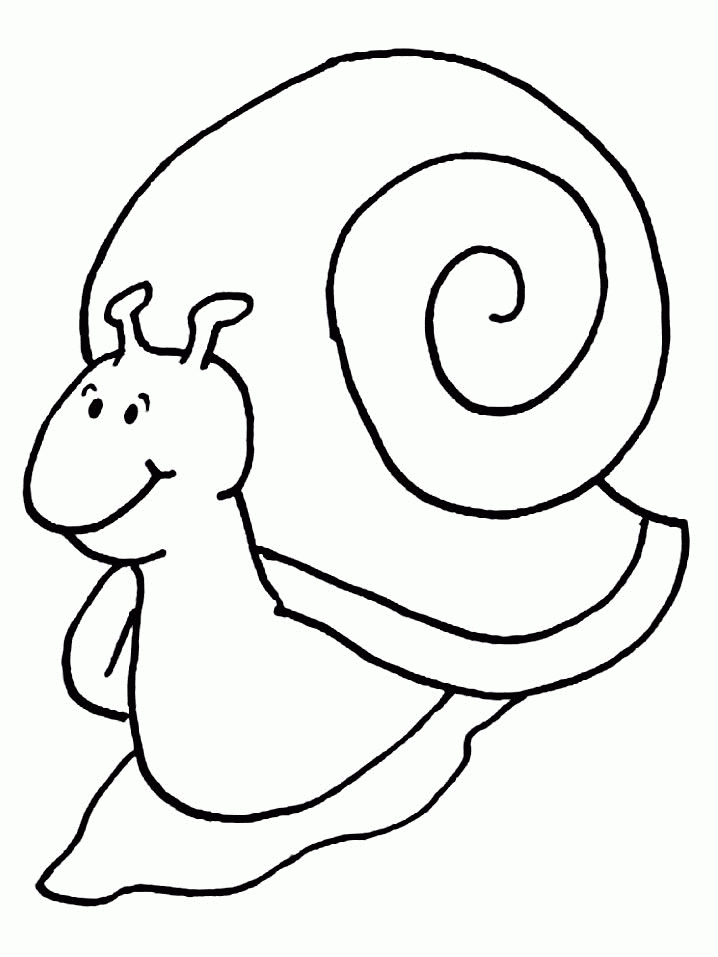 Escargot : Coloriage Escargot À Imprimer Et Colorier bestimmt für Escargot Dessin A Colorier