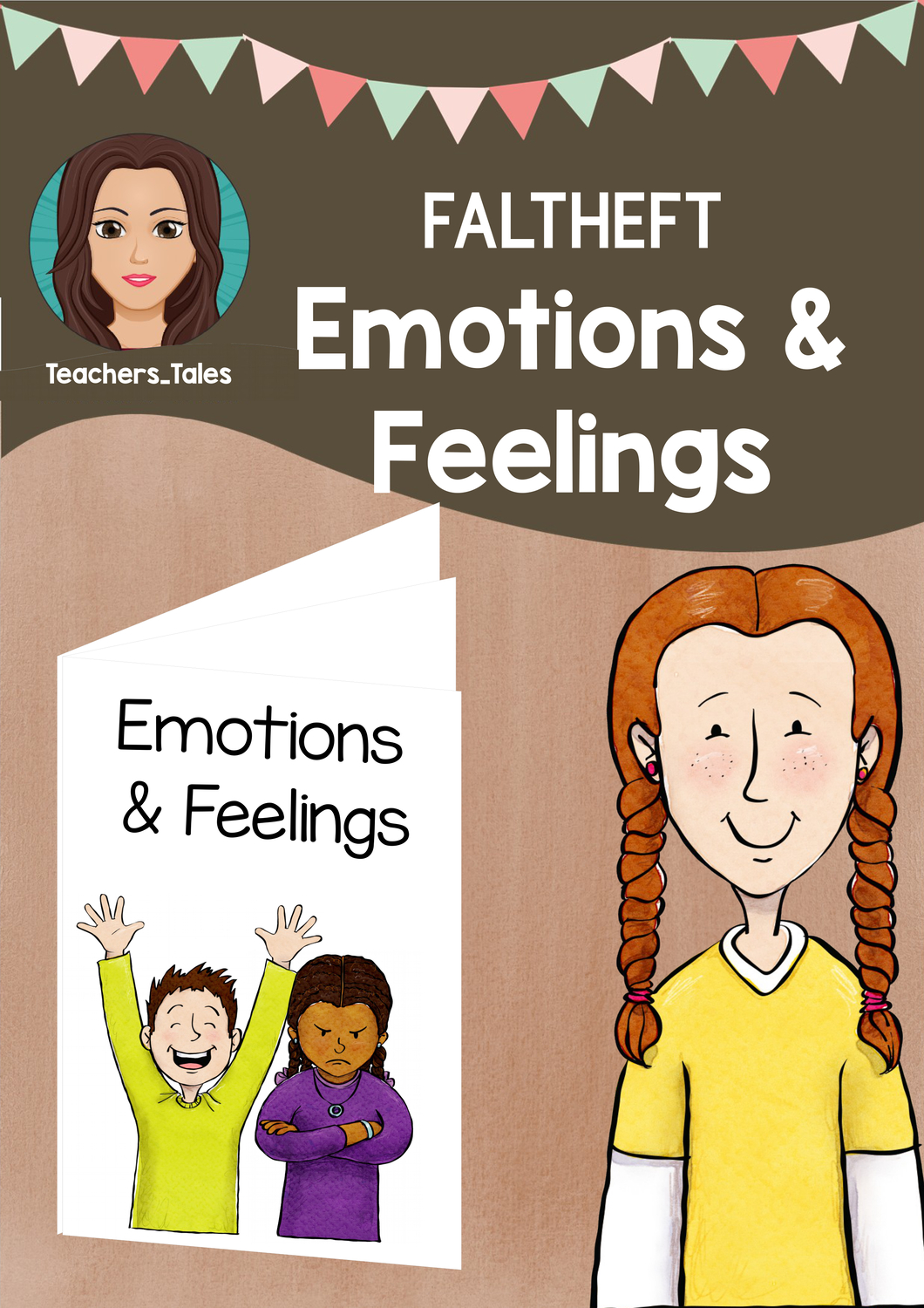 Falthefte: Emotions &amp; Feelings - Unterrichtsmaterial Im verwandt mit Gefühle Emotionen Bilder Kinder