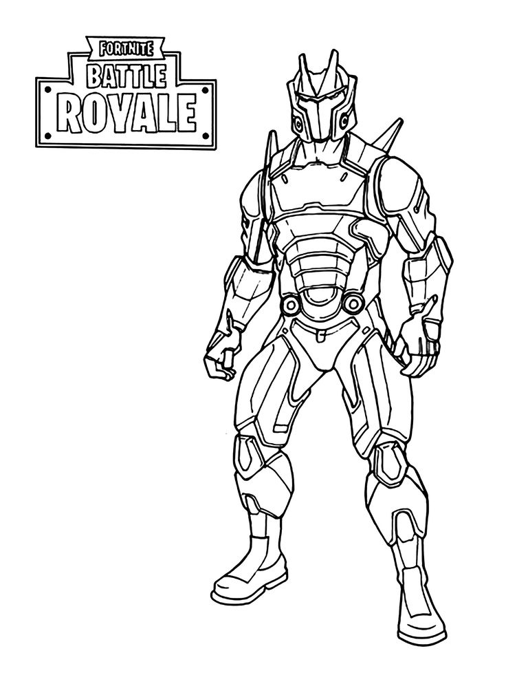 Fortnite Battle Royale : Omega | Coloriage, Dessin A bei Coloriage Dessin Fortnite