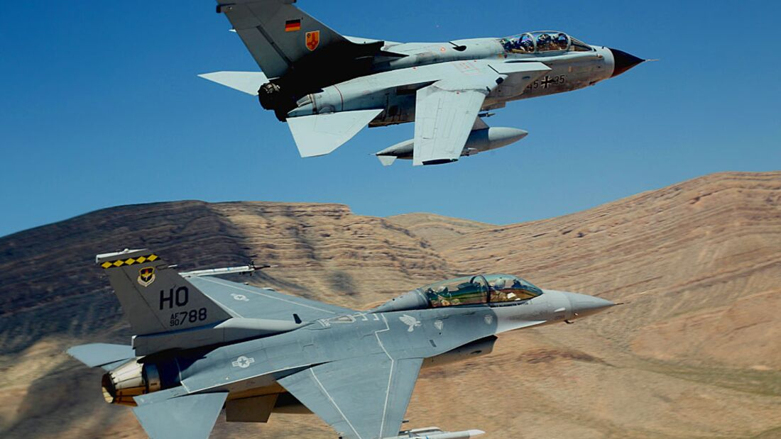 Holloman: Tornado Und F-16 Fliegen Letztmals Gemeinsam ganzes F Bilder